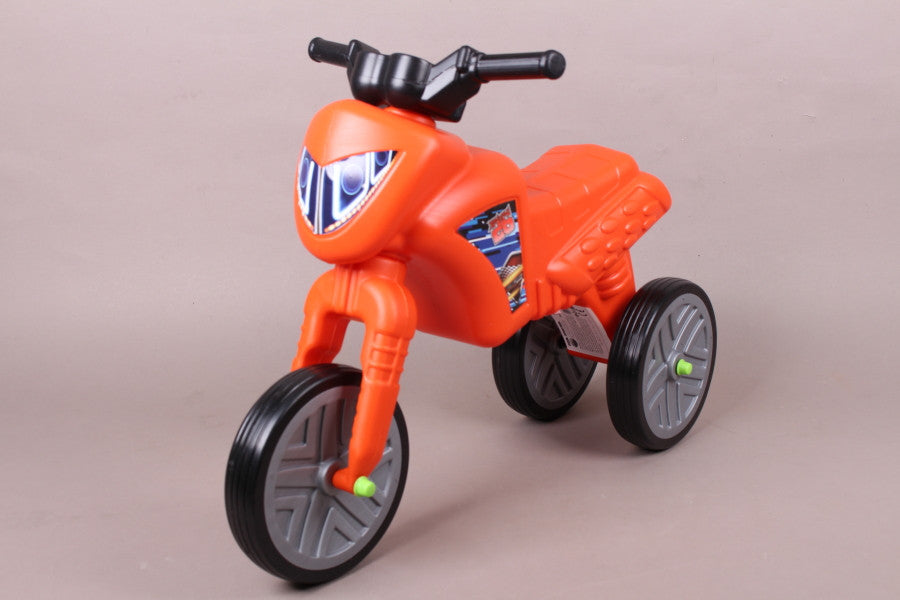 Пластмасова триколка - оранжева