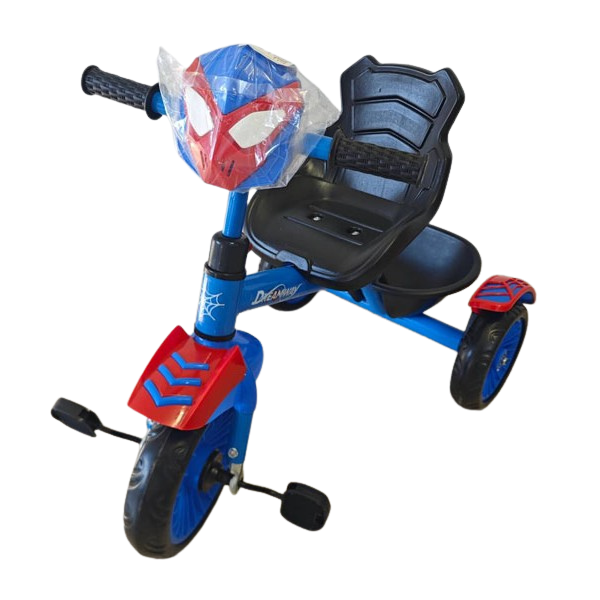 Триколка Spiderman - синя