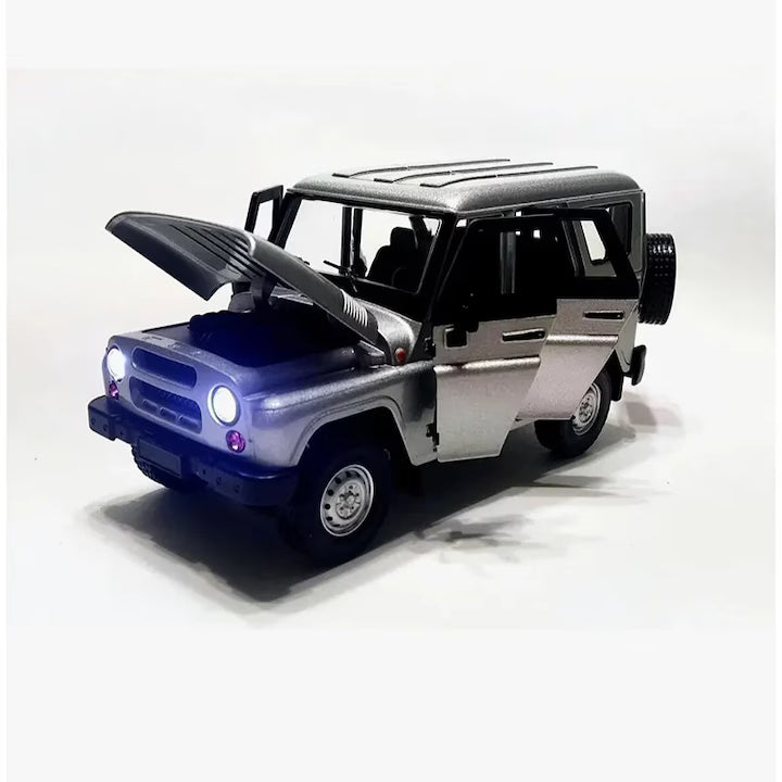 Метален джип UAZ - сив