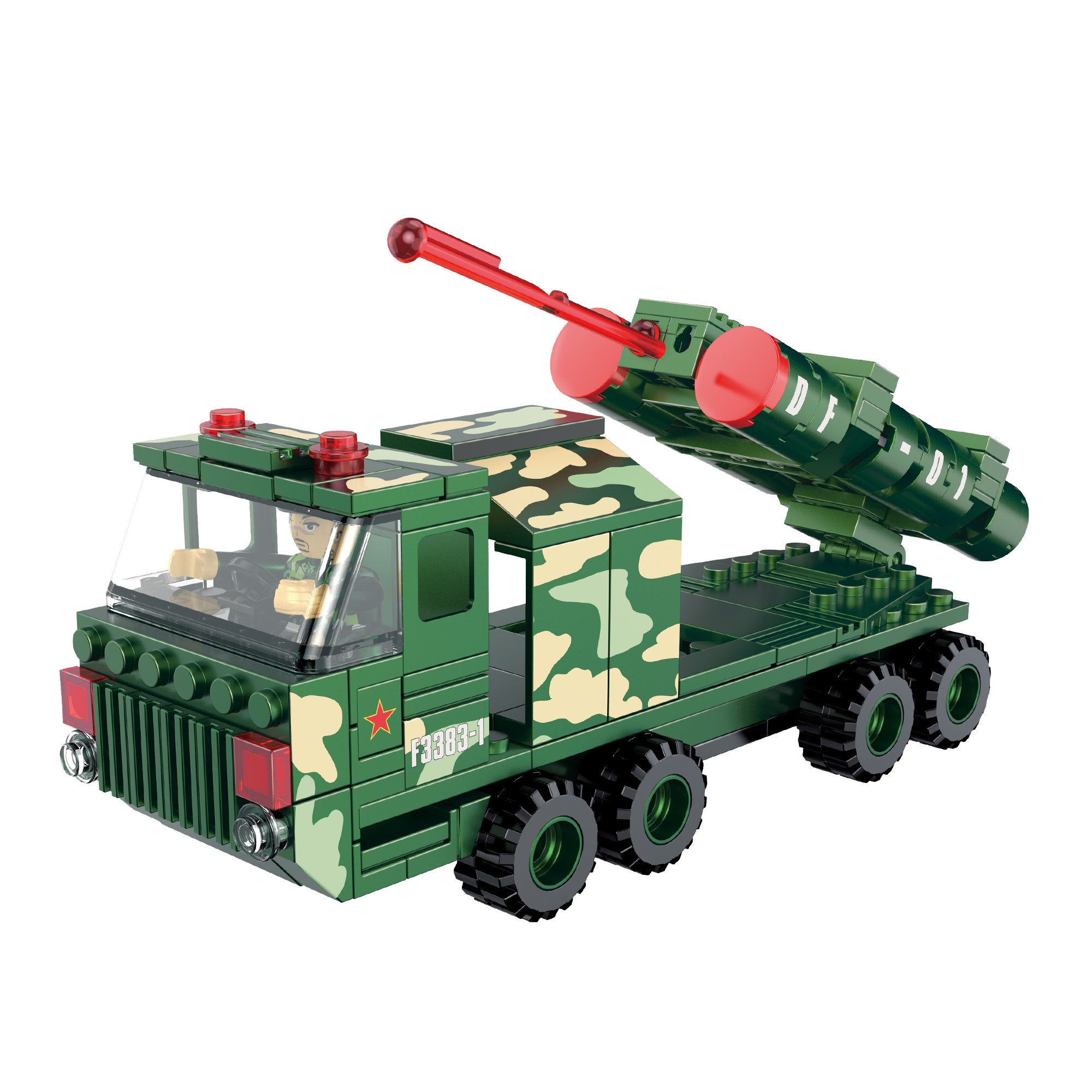 Конструктор Военен 2 в 1 - 174 части