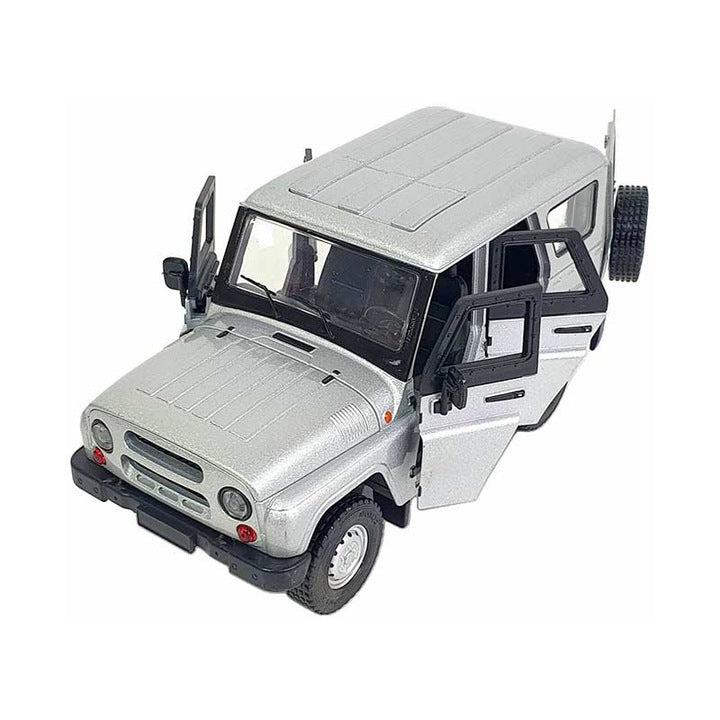 Метален джип UAZ - сив