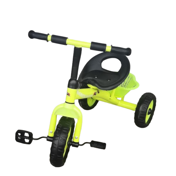 Триколка с метална основа - зелена