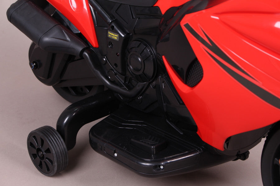 Мотор с акумулатор - червен