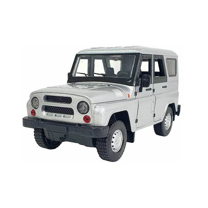 Метален джип UAZ - сив
