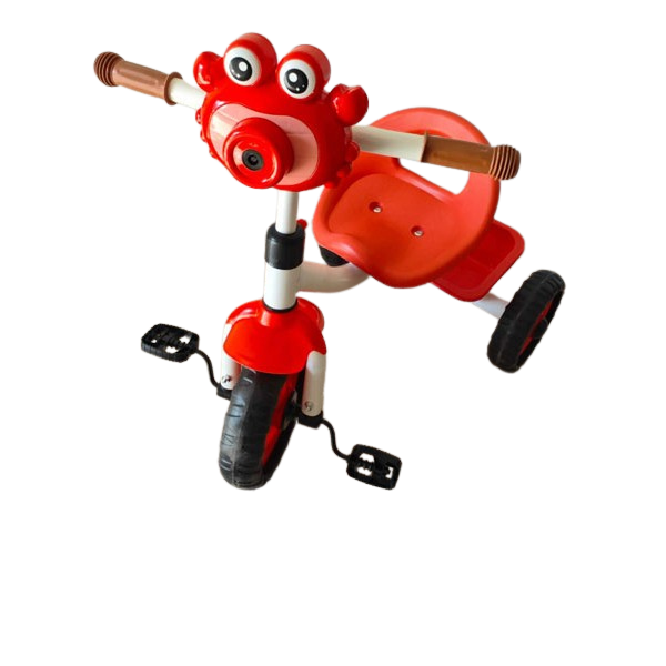 Триколка Рак със сапунени мехури - червена