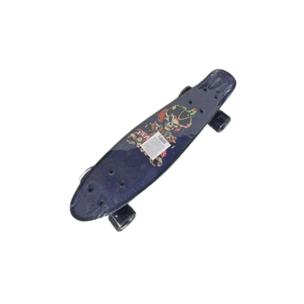 Пениборд със светещи гуми - тъмносин