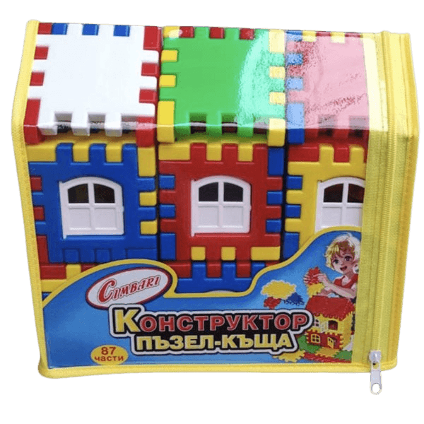 Конструктор - Пъзел Къща 87 части